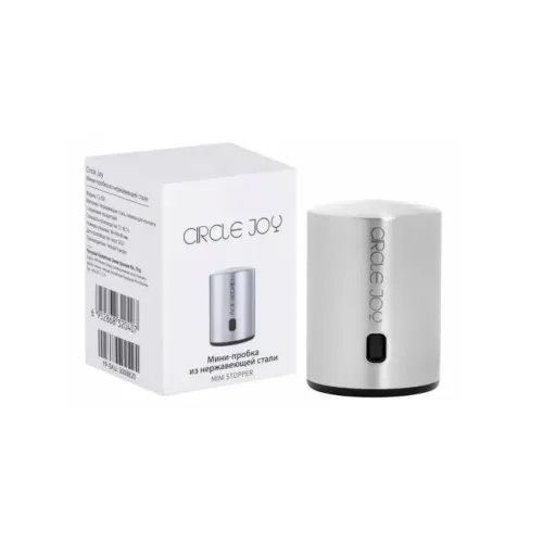 Вакуумная пробка для вина Xiaomi Mini Wine Stopper CJ-JS01 silver EU