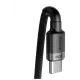 Кабель Baseus Cafule Type-C - Type-C PD2.0 CATKLF-SCG1 20V 5A 100W 1m Black