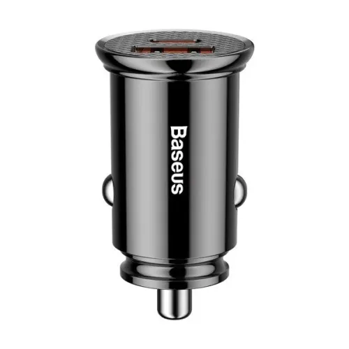 Автомобильное зарядное устройство Baseus CCYD-A01 QS3.0 30W Черный