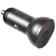 Автомобильное зарядное устройство Baseus Digital Display Dual USB (CCBX-0G) 4.8A 24W черное