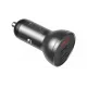 Автомобильное зарядное устройство Baseus Digital Display Dual USB (CCBX-0G) 4.8A 24W черное